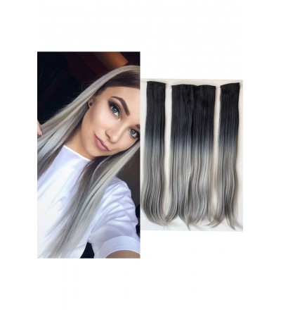 Düz siyah gri yarım ay iki yan 3 parça set