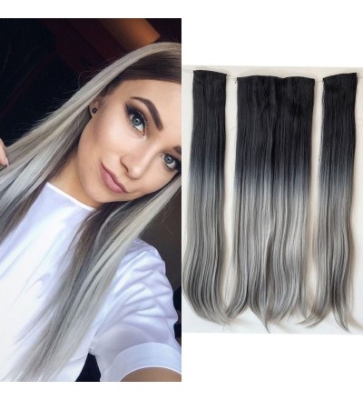 Düz siyah gri yarım ay iki yan 3 parça set