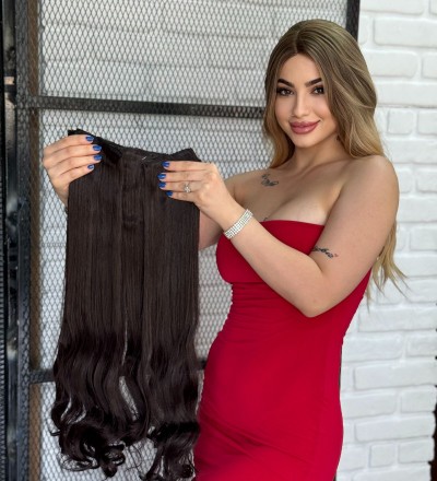 Luxury GenişDalgalı Yarımay+2 Yan Çıtçıt Kahve Luxury GenişDalgalı Yarımay+2 Yan Çıtçıt Kahve