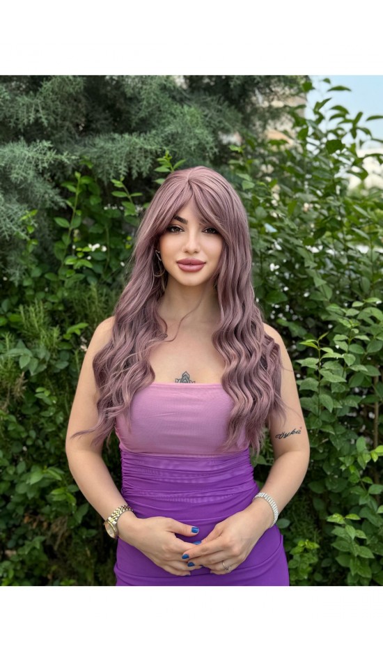 Luxury kıvırcık Perçemli LeylakRenk Serisi Luxury kıvırcık Perçemli LeylakRenk Serisi