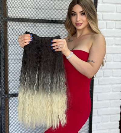 Luxury Kıvırcık Yarımay+2 Yan Çıtçıt SiyahPlatin Seri Luxury Kıvırcık Yarımay+2 Yan Çıtçıt SiyahPlatin Seri