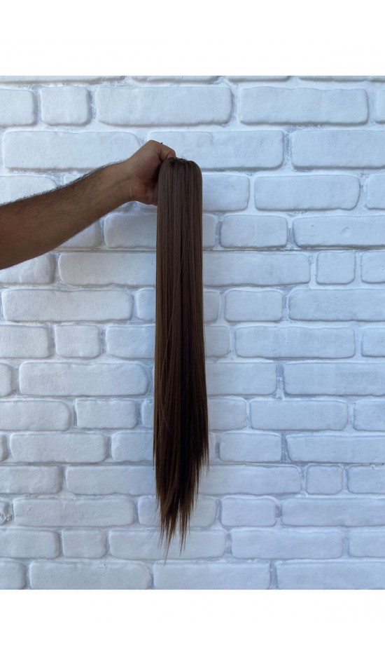 Luxury kumral tokalı at kuyruğu Luxury kumral tokalı at kuyruğu