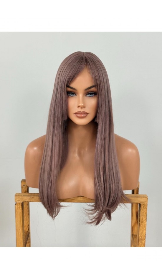 Luxury LeylakRenk Perçemli Model Luxury LeylakRenk Perçemli Model