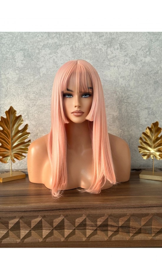 Luxury new seri renkli perçemli peruk Luxury new seri renkli perçemli peruk