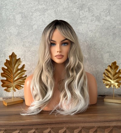 Luxury ombreli dalgalı perçemli model