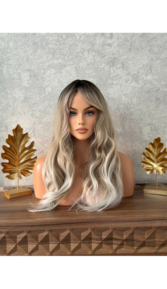 Luxury ombreli dalgalı perçemli model Luxury ombreli dalgalı perçemli model