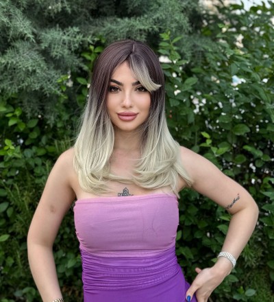 Luxury Ortaboy Ombreli Perçemli Özel Seri