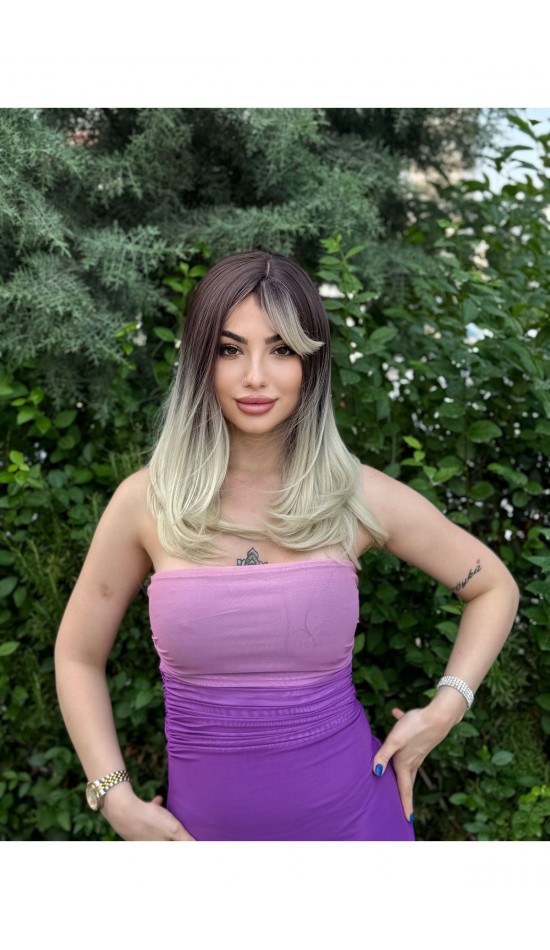 Luxury Ortaboy Ombreli Perçemli Özel Seri