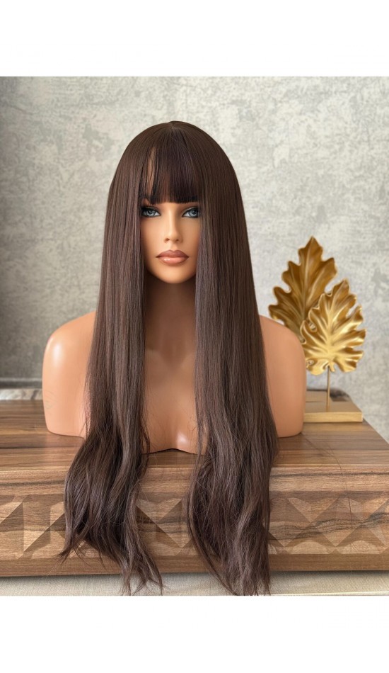 Luxury özel vip perçemli gerçek saça en yakın dokuda peruk Luxury özel vip perçemli gerçek saça en yakın dokuda peruk