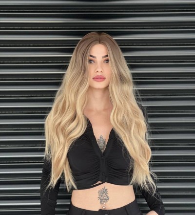 Luxury VipÖzel Lastikli Ombreli Perçemsiz Yeni Sezon Model Luxury VipÖzel Lastikli Ombreli Perçemsiz Yeni Sezon Model