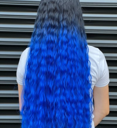 Luxury Yarımay+2 Yan mavi