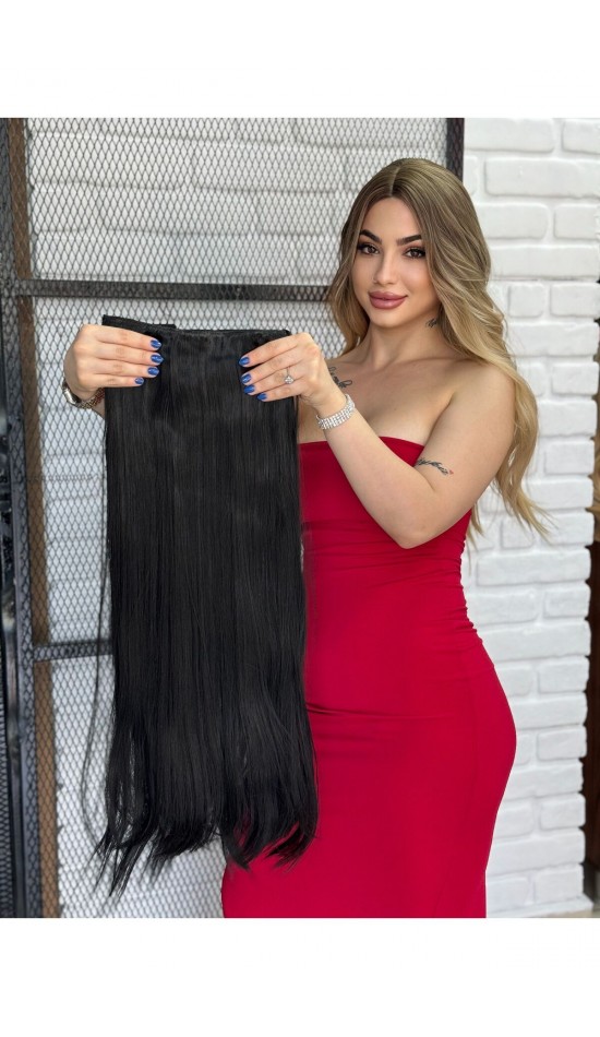 Luxury YARIMAY+2Yan Çıtçıt Siyah Renk Luxury YARIMAY+2Yan Çıtçıt Siyah Renk