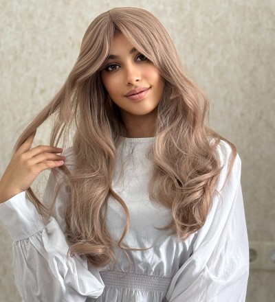 Luxury yeni sezon dalgalı perçemli model Luxury yeni sezon dalgalı perçemli model