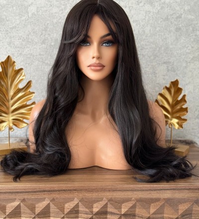 Luxury yeni sezon kestane tonu dalgalı perçemli peruk Luxury yeni sezon kestane tonu dalgalı perçemli peruk