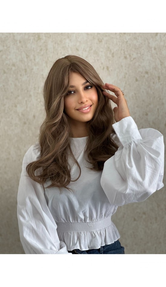 Luxury yeni sezon perçemli dalgalı peruk Luxury yeni sezon perçemli dalgalı peruk