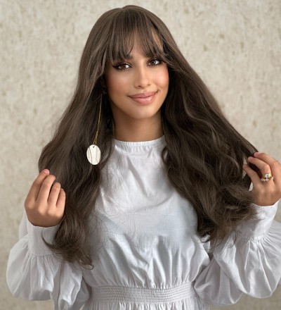 Luxury yeni sezona damga vuran kumral peruk