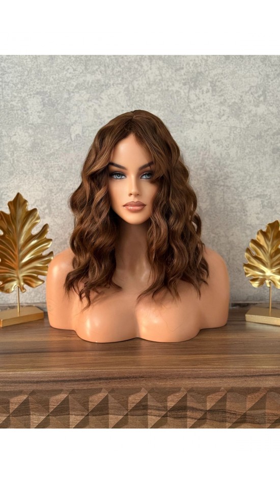 New seri kumral dalgalı volümlü perçemli New seri kumral dalgalı volümlü perçemli