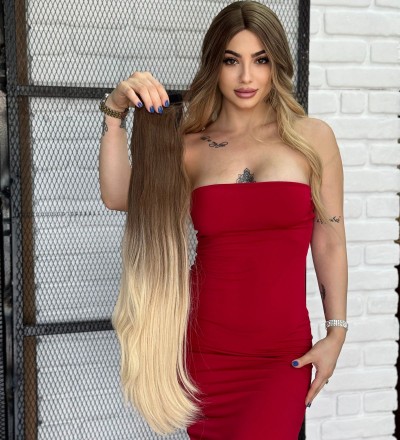 Ombreli Düz Bağlamalı At Kuyruğu