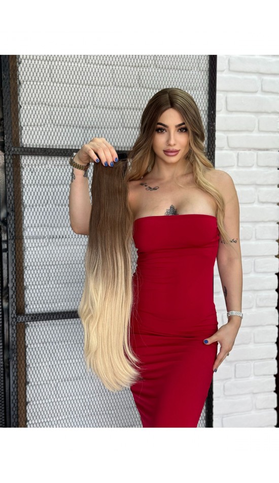 Ombreli Düz Bağlamalı At Kuyruğu Ombreli Düz Bağlamalı At Kuyruğu