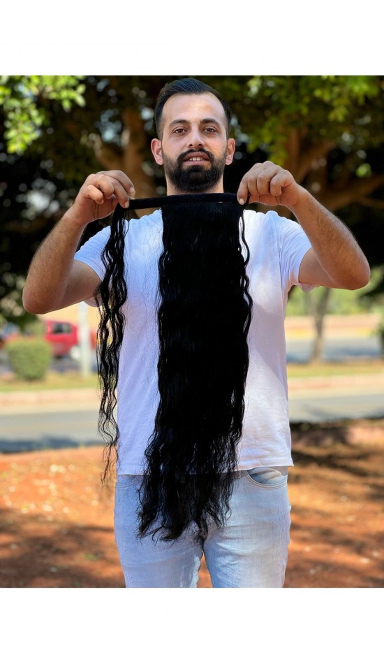 Özel luxury siyah bağlamalı at kuyruğu kıvırcık Özel luxury siyah bağlamalı at kuyruğu kıvırcık