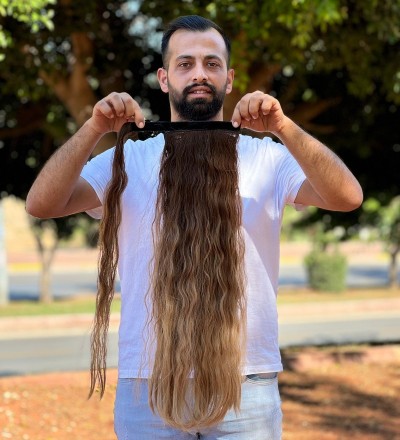 Özel luxury vip ombreli bağlamalı at kuyruğu