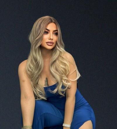 Özel luxury vip perçemli peruk