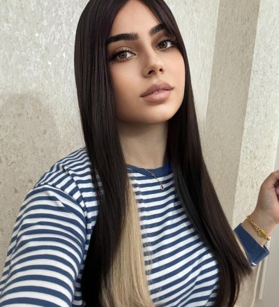 Özel luxury yeni sezon iki renkli peruk