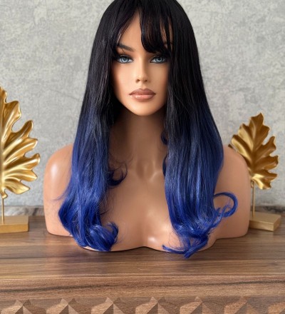 Özel luxury yeni sezon ombreli perçemli peruk