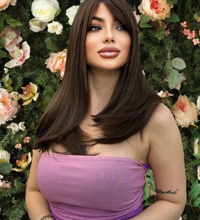 Özel perçemli 1. Kalite gerçek saçtan ayırt edilmez