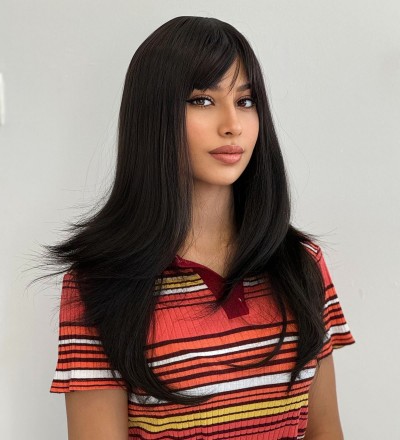 Özel vip yeni seri gerçek saça en yakın peruk