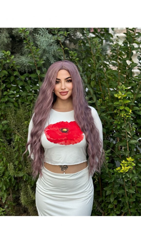 Özel vip yeni Sezon leylak dalgalı perçemsiz vip model