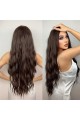 Yeni sezon kahve tonu dalgalı perçemsiz vip model peruk Yeni sezon kahve tonu dalgalı perçemsiz vip model peruk