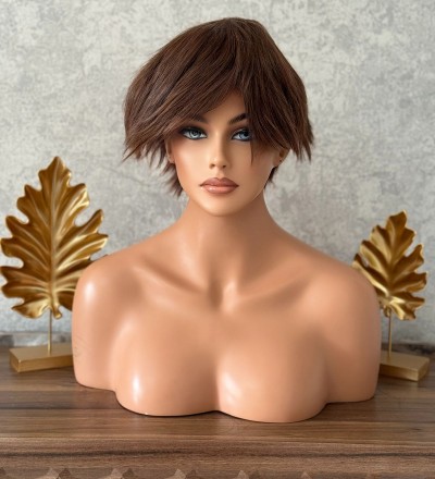 Yeni sezon kısa unısex kısa peruk