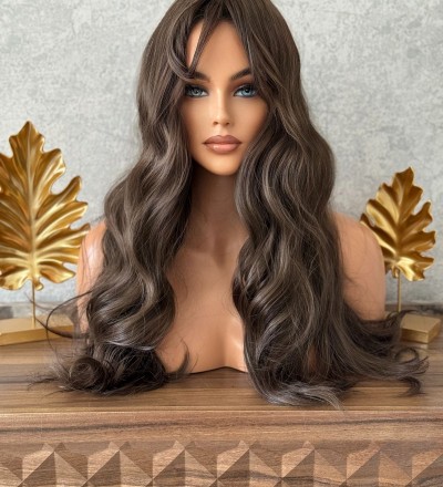 Yeni sezon kumral dalgalı perçemli vip model