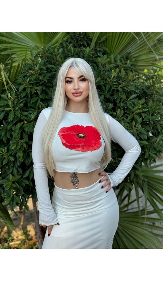 Yeni sezon soğuk sarı düz perçemli peruk Yeni sezon soğuk sarı düz perçemli peruk