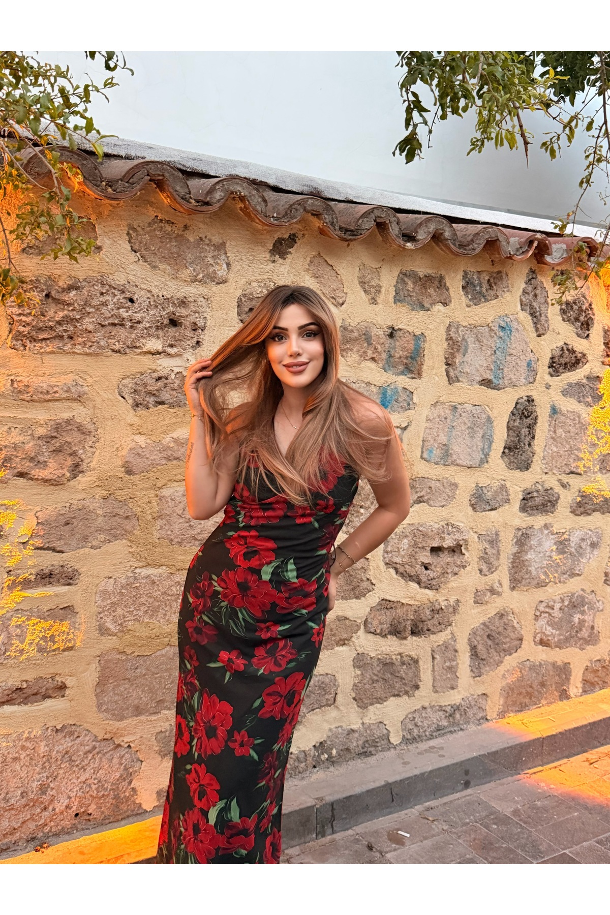 Muhteşem ombre geçişine sahip özel tasarım Leyla modelimiz