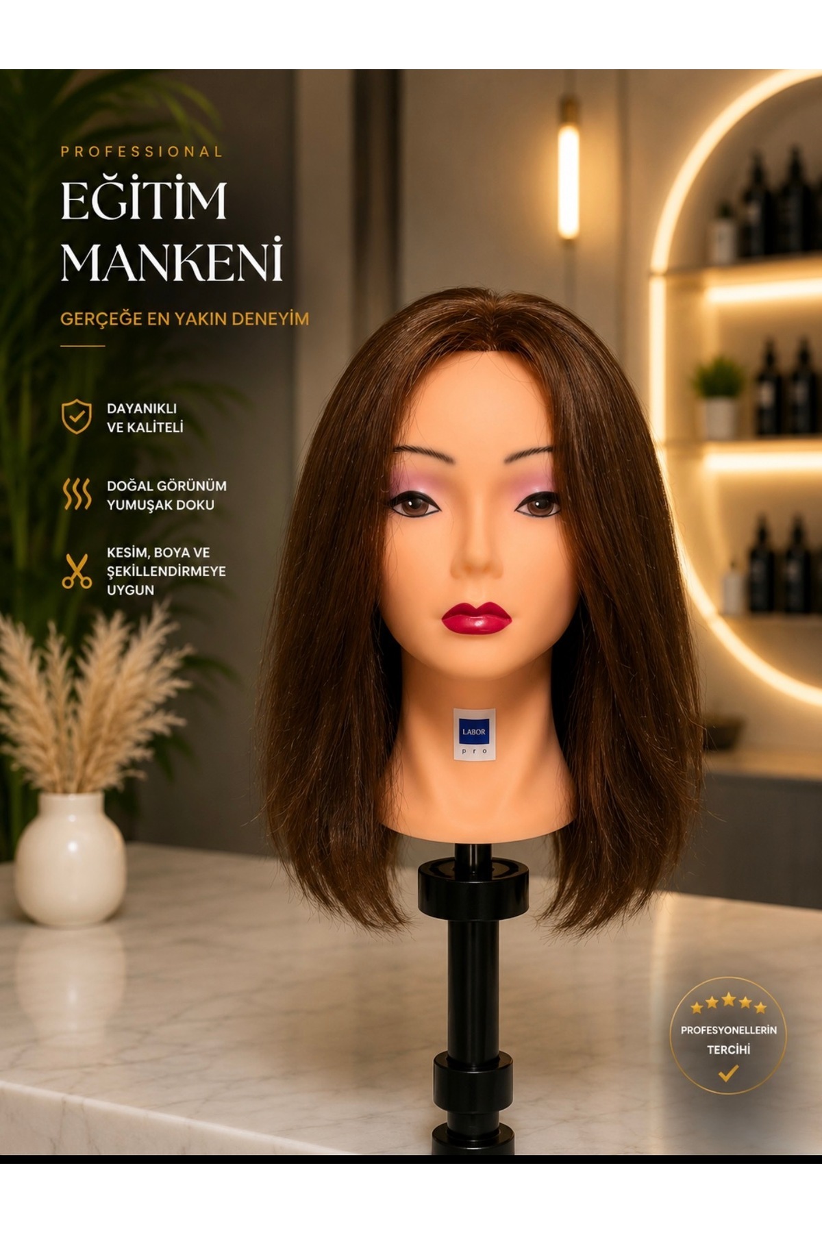 Açık kahve tonunda eğitim mankeni