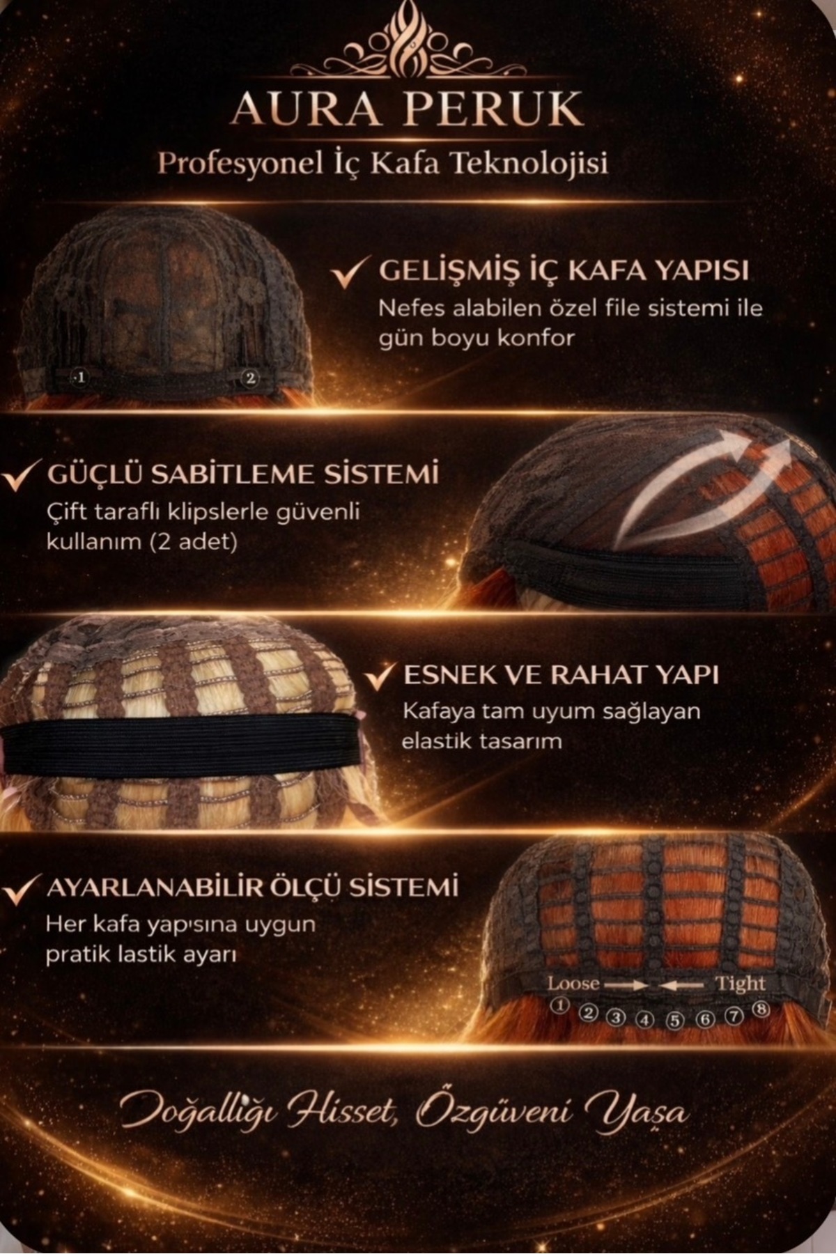 Dalgasına hayran bıraktıran perçemsiz özel tasarım luxury modelimiz - Görsel 2