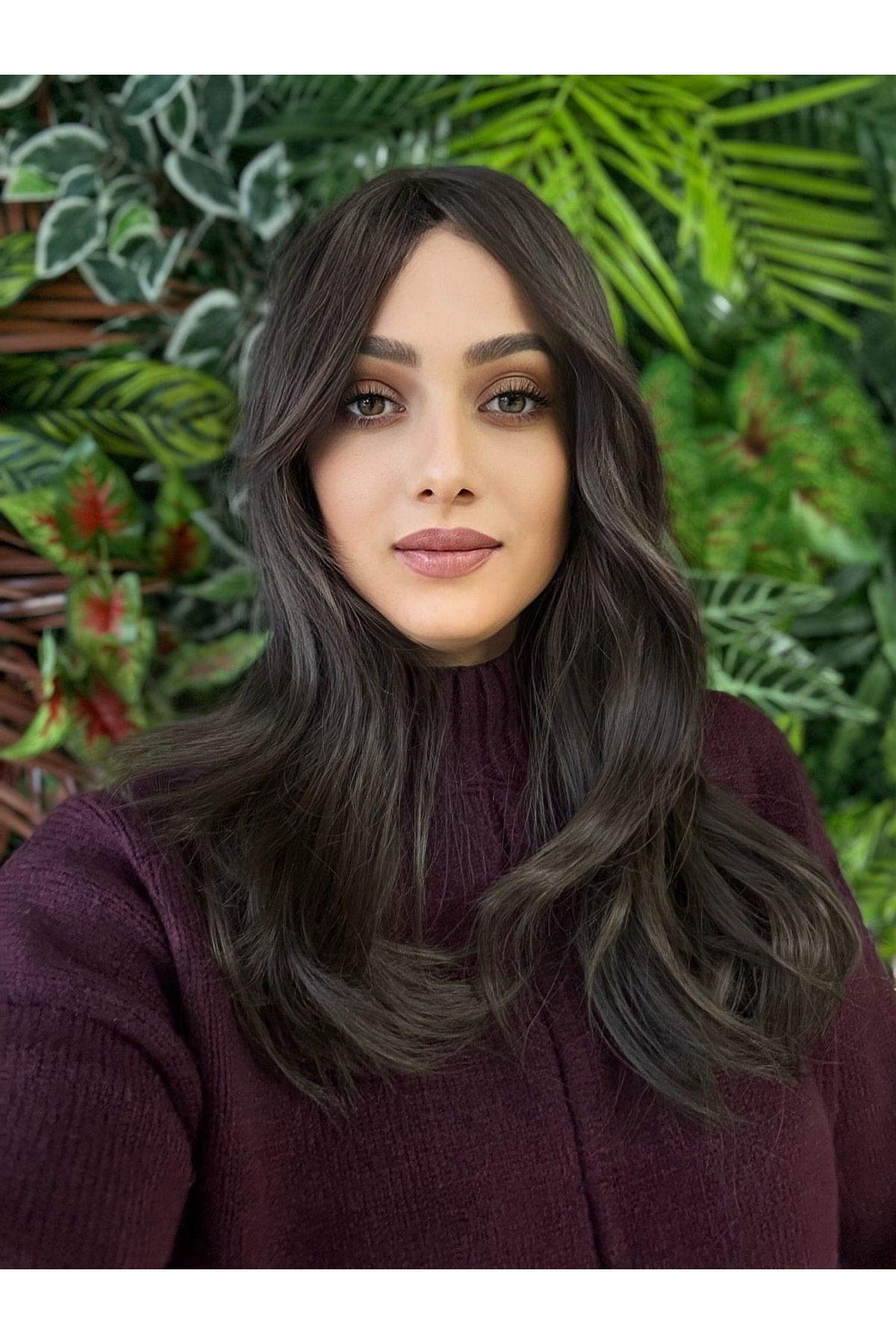 Koyu kahve renk tonunda olan şahane doğallığa sahip liza modelimiz - Görsel 2