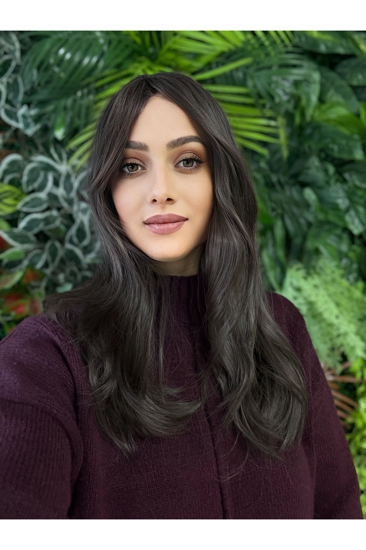 Koyu kahve renk tonunda olan şahane doğallığa sahip liza modelimiz - Görsel 3